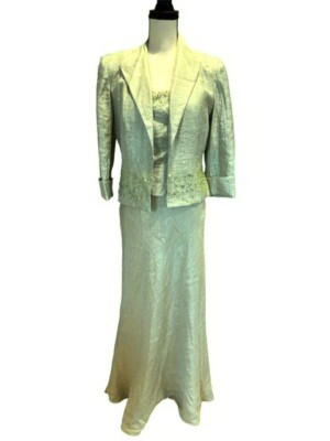 KM Collections Milla Bell Sage Green Two-Piece Long Maxi Dress Jacket 10 $339 | eBay KM Collections Milla Bell Sage Green Two-Piece Long Maxi Dress Jacket 10 $339 | eBay