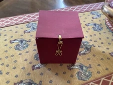 Alessandra Glass Inside Painted Christmas Ornament