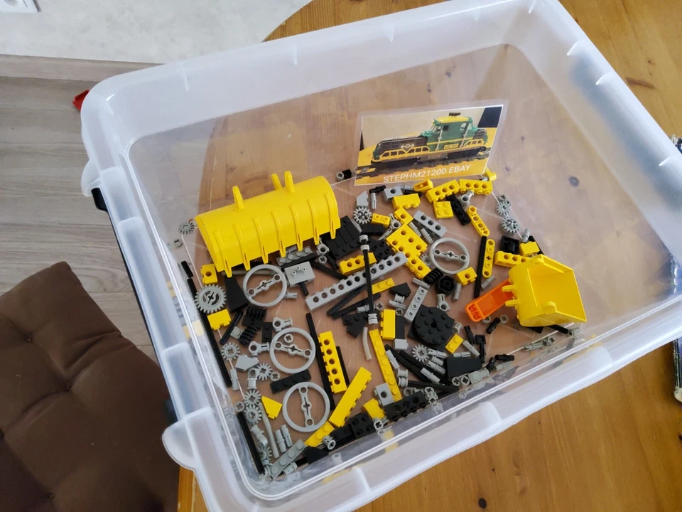 lego 8862 technic construction backhoe N 3 - Photo 3/4