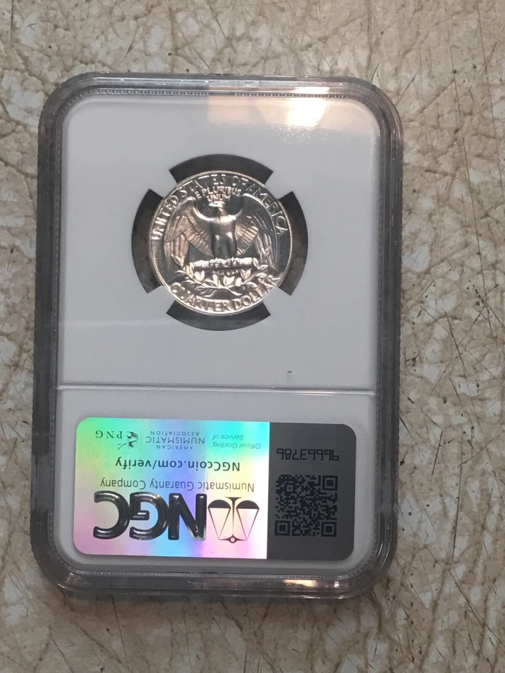 🤪 1962 NGC PF64 SILVER 25 Cent ⚡️1999 Proof Set ⚡️1/4 Pound World Coin Lot 🤪 - Image 4 of 4