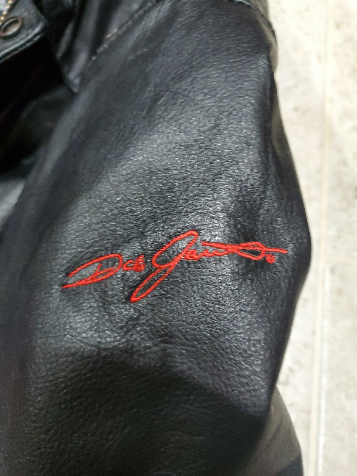 RARE NASCAR DALE JARRETT PLANTERS PEANUTS BLACK LEATH… Gem