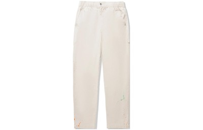 Li-Ning Solid Color Straight-Leg Casual Trousers