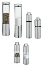 Zassenhaus Salt Pepper Mill Grinder KARLSRUHE, MAINZ,  KOBLENZ / Stainless Steel