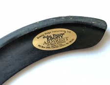 John Pearse Guitar Armrest Ebony, Right Hand, made in India by Breezy Ridge