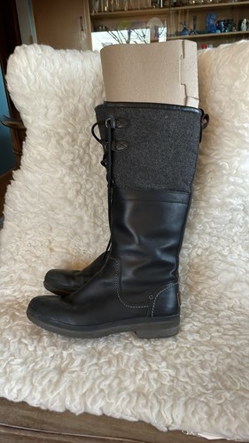 tall black waterproof uggs