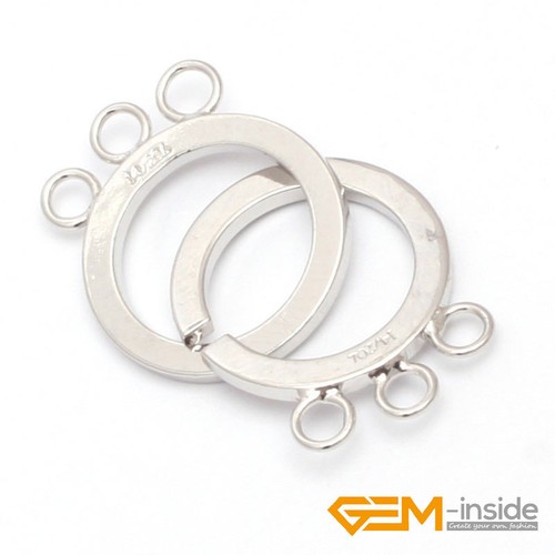 14K Gold Filled Yellow White Clasps Connectors Findings Jewelry Making Craf 1PCS - Foto 55 di 116