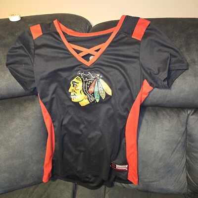 Blackhawks Jersey Chicago Blackhawks T Shirt Womens Majestic