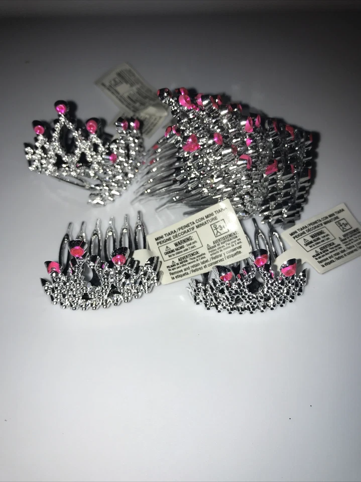 Juego de 10 mini tiara Foto 3 de 4