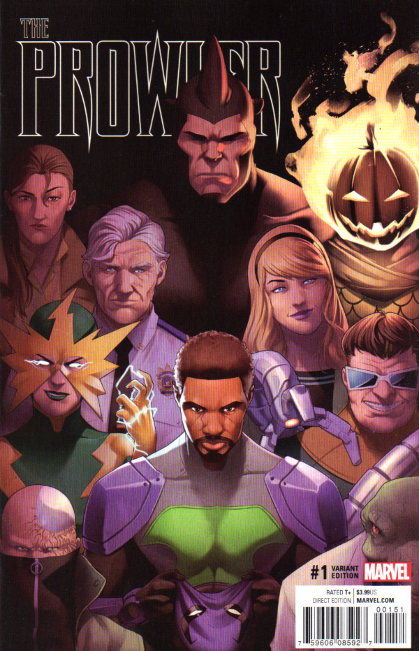PROWLER (2016) #1 - Clone Conspiracy - Jamal Campbell VARIANT Cover 1:25