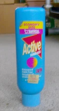 RARE vintage 1980s lotion bottle REVCO ACTIVE SUNBLOCK skin care sunscreen PROP