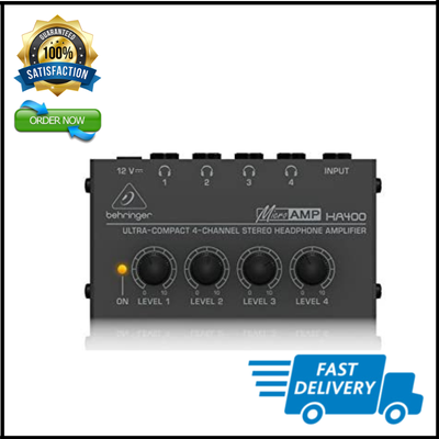 Behringer MICROAMP HA400 Ultra-Compact 
