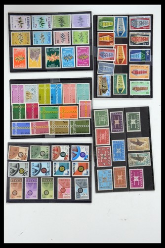 Lot 13134 MNH stamp collection Europa CEPT 1956-1993 on stockcards. - Picture 10 of 11