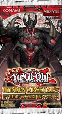yugioh hidden arsenal 5 booster box Singles Chapter 1 Display Capitalize on discarding cards from your hand and gaining powerful effects 2x YuGiOh Hidden Arsenal 5