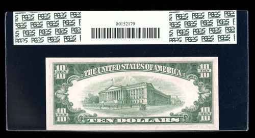 DBR 1950-C $10 FRN New York Gem Fr. 2013-B PCGS 65 PPQ Serial B65961830H - Picture 2 of 2