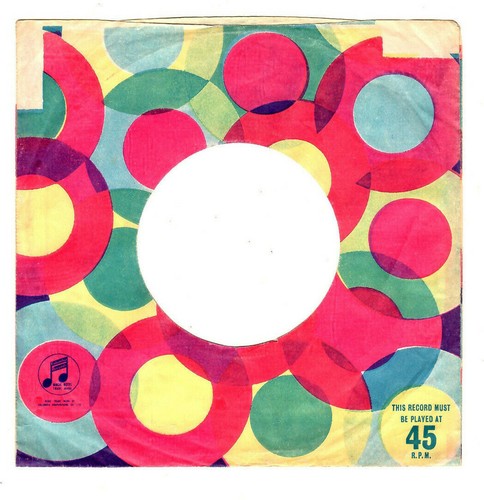 COLUMBIA - X 1 ORIG 1960's UK 7" RECORD COMPANY SLEEVE/S IN VG TO VG+ CON. - Picture 12 of 12