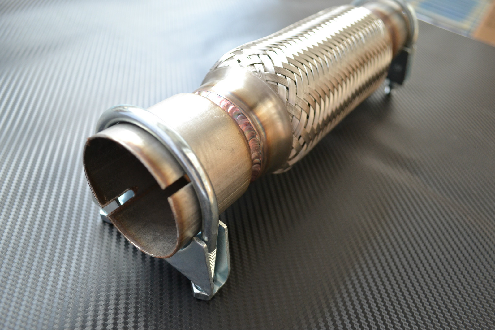 NUOVO FRONT Scarico Flexi Flessibile Flex Cat Riparazione Tubo VAUXHALL