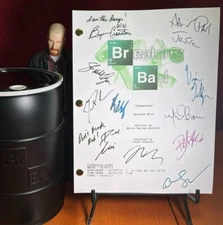 Breaking Bad Script- Ozymandias- Cast-Signed- Autograph Reprints- Season 5