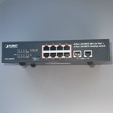 PLANET FSD-1008HP Unmanaged 8-Port 10/100TX 8...