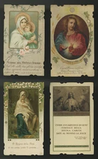 lotto santini-holy cards lot-lot images pious-bundle statues n2664