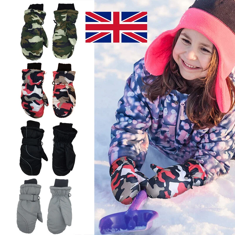 Snow gloves shop for toddlers waterproof