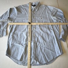 Ralph Lauren Yarmouth Shirt Mens 17 1/2 - 34/35 Flesh Pony 100 Cotton Oxford XL