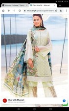 Pakistani designer lawn suits stitched