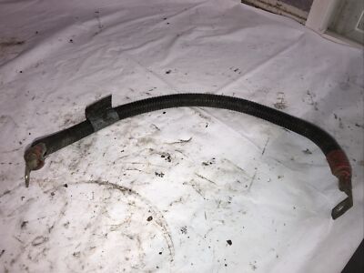 2001-2006 BMW 325i altentor positive red 12V wire shield B2