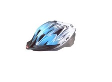 Casque Vélo VTT BMX Skyboard Junior Enfant Bleu/Blanc taille M:54-58 L:58-62 cm
