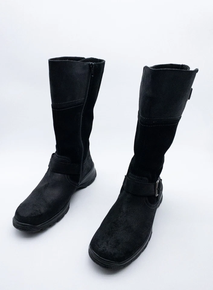 Legero Bottes Longues Pour Femmes Bottes Noir Taille 40 EU Art 30603-98 - Photo 1/4