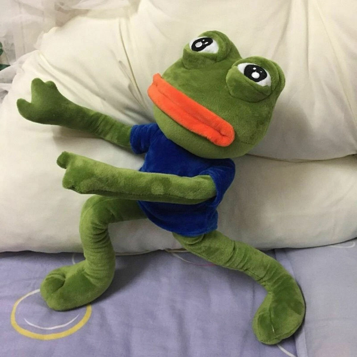 18 Pepe The Frog Sad Frog Plush 4chan Meme Doll Stuffed Toy eBay