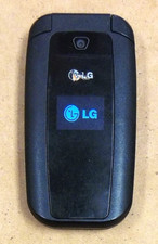 LG 440G / LG440G - Black  TracFone  Cellular Flip Phone - Works / READ