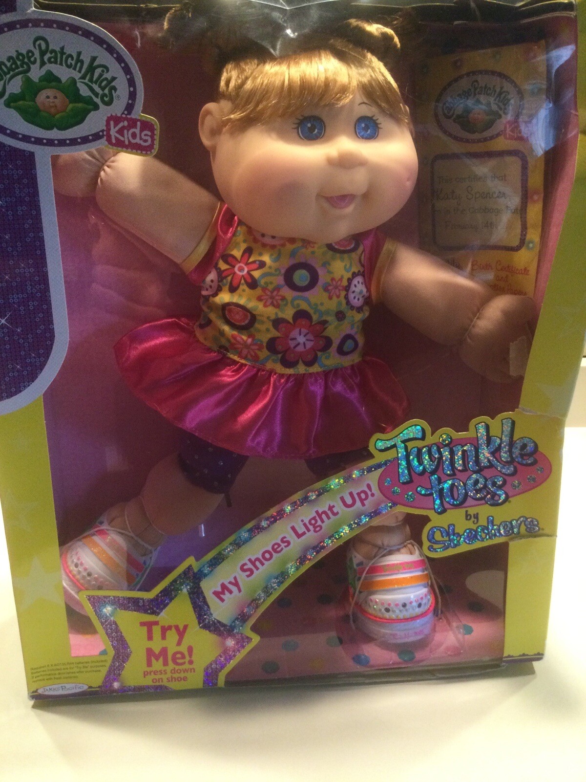 Cabbage Patch - Twinkle Toes by Sketchers- New Unopened Box! | eBay