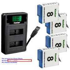 Kastar Battery LZD2 USB Charger for GoPro 601-27537-000 601-10197-000 SPJB1B