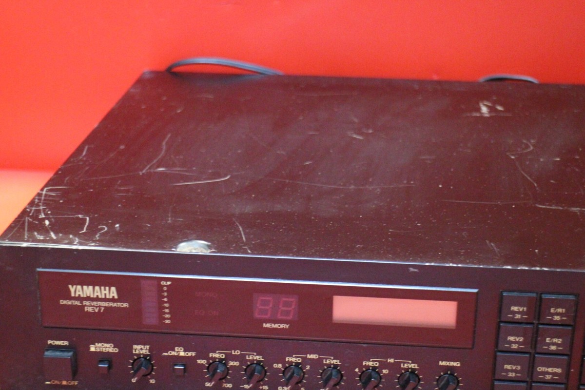 Vintage YAMAHA REV 7 Digital Reverb Reverbrator from Japan U1720