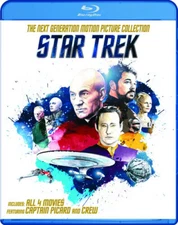 Star Trek: Next Generation Movie Collection (Blu-ray) NEW-Free Shipping 