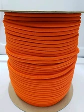 Kayak  ORANGE Bungee Cord 1/4" High Quality, Buy by the foot, Choose QTY