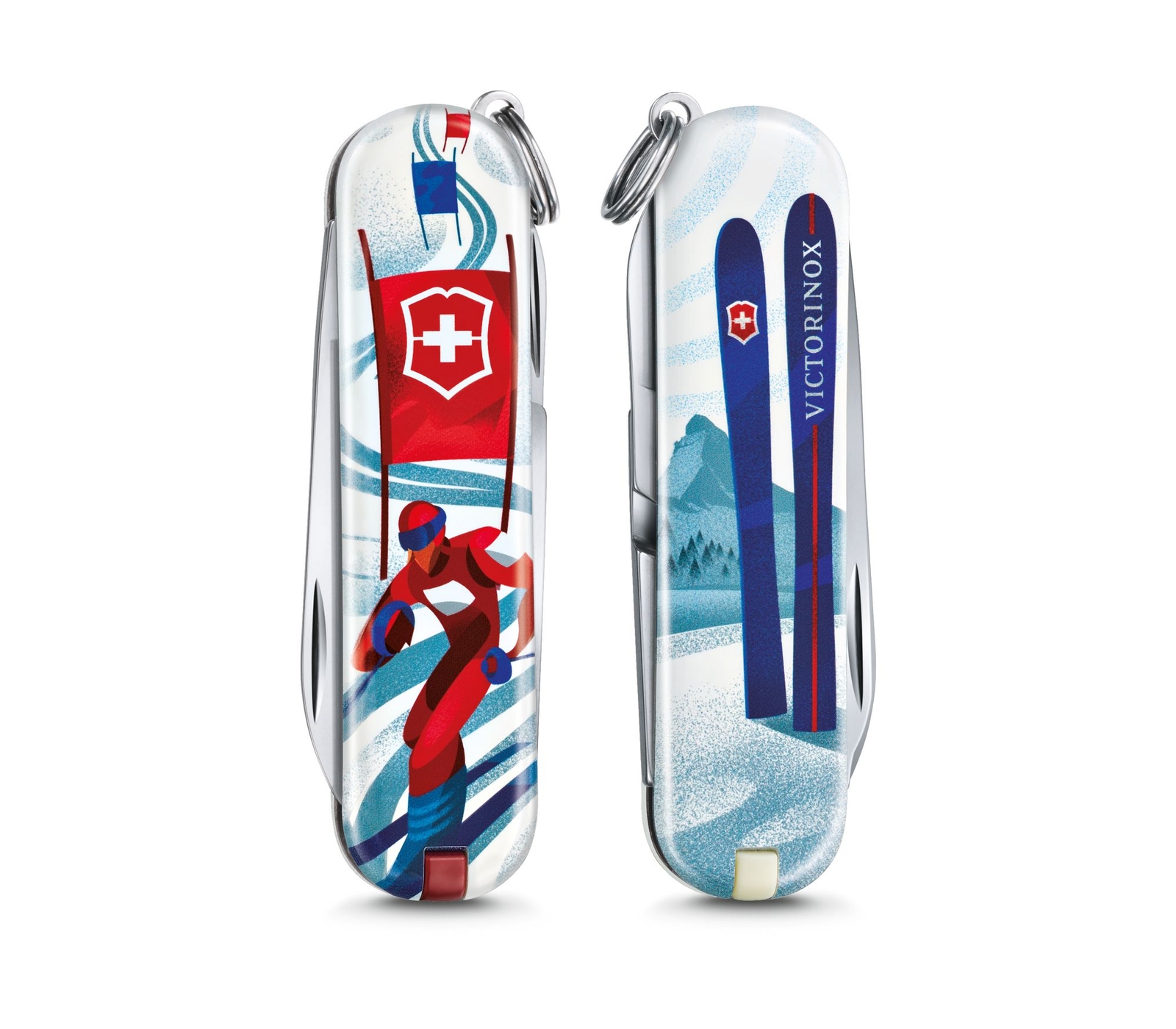 0.6223.L2008 VICTORINOX CLASSIC MM. 58 LIMITED EDITION 2020 Ski Race cod. 0.6223
