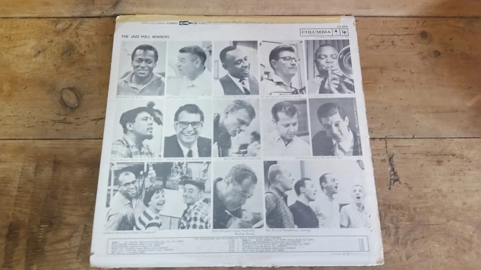 Jazz Poll Winners / Compilation~Various Art / LP~Vinyl / Columbia CS 8410 / 1960 - Image 4 of 4