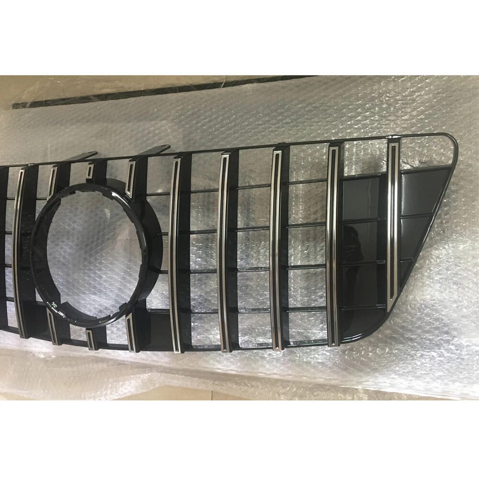 W164 Front GT Grille For Mercedes Benz ML-Class 2009 2010 2011 ML350 ML550 Grill - Image 3 of 4