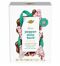 Dove Limited Edition Holiday Treats Beauty Bar Soap - Peppermint Bark, 5oz