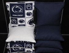 ALL WEATHER Penn State Lions Cornhole Bean Bags Resin Filled Corn Toss Game Bags