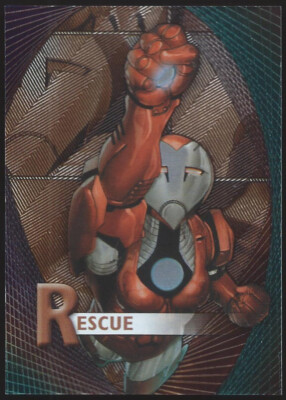 2012 Marvel Beginnings Series 2 PRIME MICROMOTION Etched Foil #M-44...RESCUE