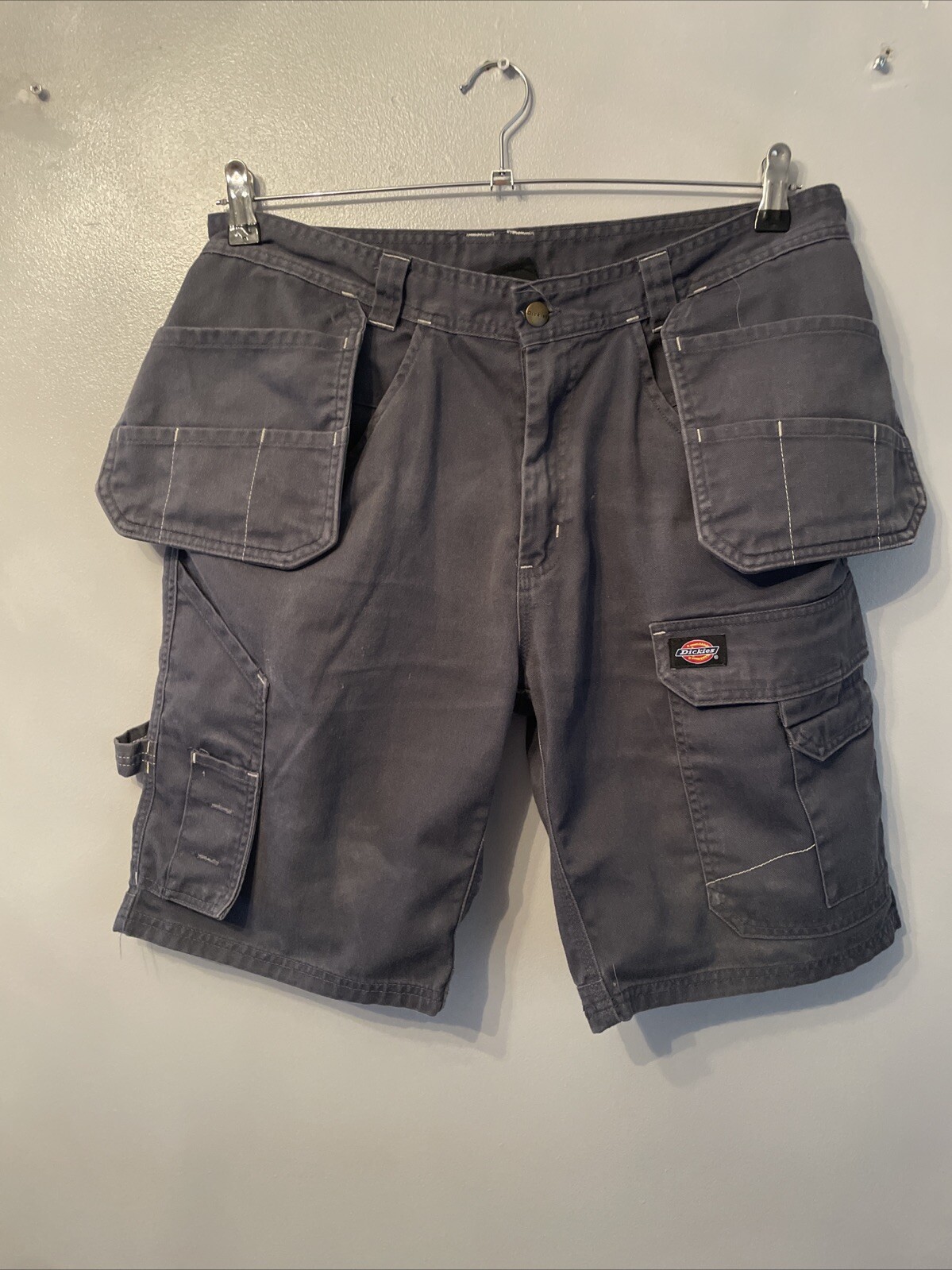 DICKIES Mens Workwear Shorts Black M W34