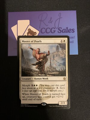 1x MTG Magic The Gathering Master of Pearls - Rare - Khans of Tarkir