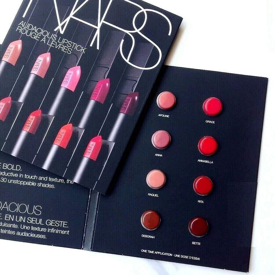 NARS Audacious Lipstick trial set 8 colors