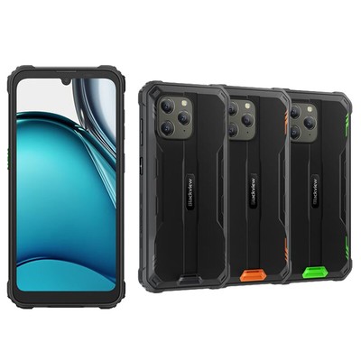 Neu Blackview BV5300 Plus 128GB Rugged Handys Dual SIM Android Smartphone 6.1''