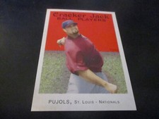 ALBERT PUJOLS    (st. louis cardinals) 2004 topps cracker jack VARIATION CARD #3