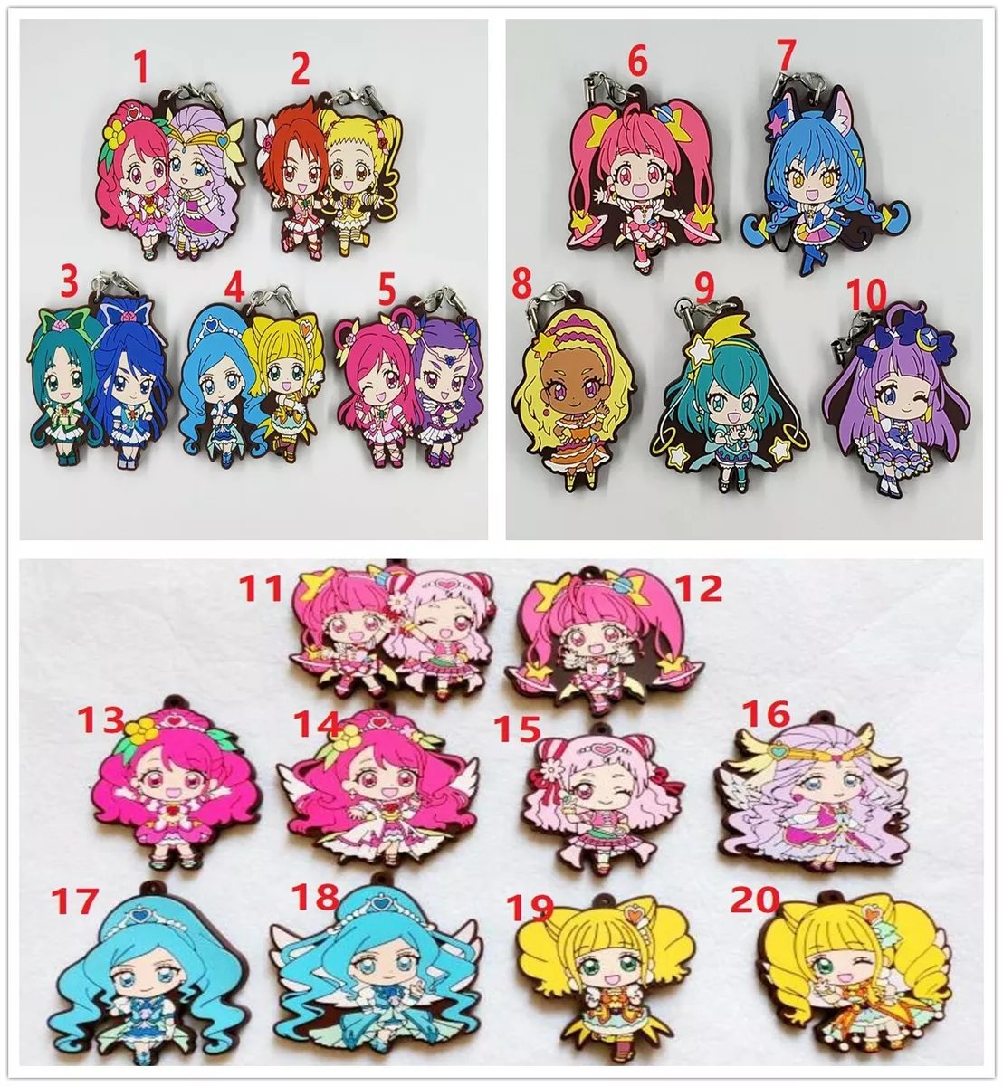 Buy Date A Live - Different Characters Themed Cute Acrylic Keychains (4 Designs) - Keychains