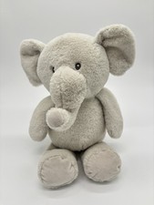 Kellytoy Elephant Plush Rattle Stuffed Animal Crinkle Ears Baby Plushie 18"