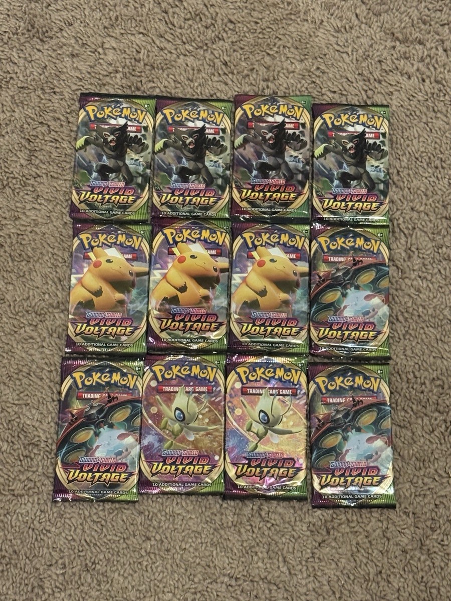 12x POKMON VIVID VOLTAGE BOOSTER PACKS - Sealed Ships Fast | eBay